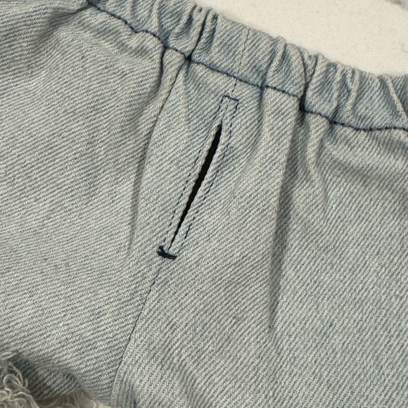 Build-A-Bear Colorful Tie-Dye Crop Top and Denim Shorts and sneaker outfit! - Picture 5 of 6